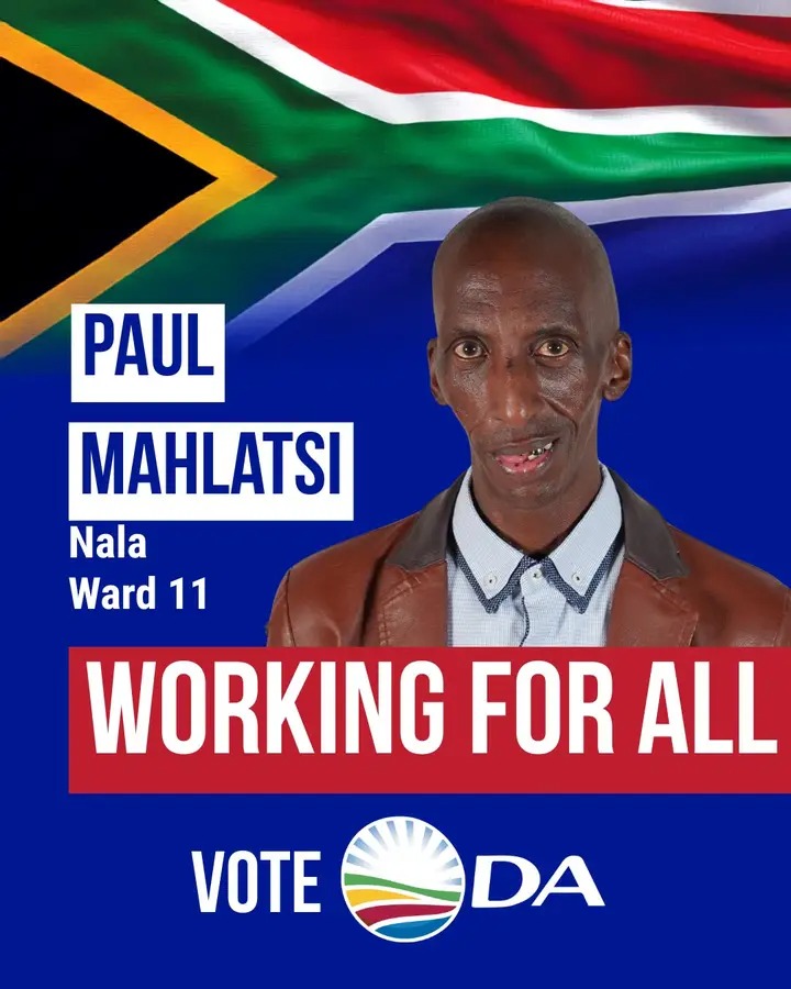 Paul Mahlatsi: The DA Nala Ward 11 Contestant That Has Got People Talking